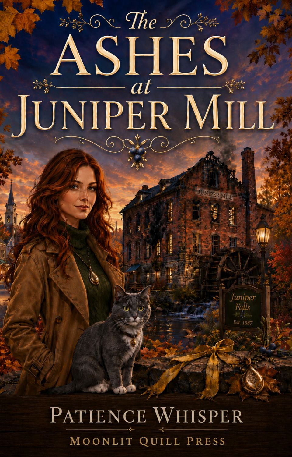 Cover of The Ashes at Juniper Mill